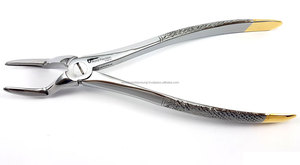 Pince d'extraction manuelle Nr.51 pour racines dentaires, molaires, extraites par force, en acier inoxydable, autoclavable, certifiée CE, pour usage dentaire - Product Image 4