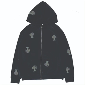 ชุด2025สวมหัวโอเวอร์ไซส์ปรับแต่งได้สำหรับผู้ชายชุดวอร์มใส่วิ่งฤดูหนาวมีหลายสีให้เลือก - Product Image 2