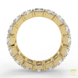 Bague de fiançailles Moissanite de haute qualité Style Vintage or blanc coupe ovale bijoux élégants pour une occasion spéciale - Product Image 6