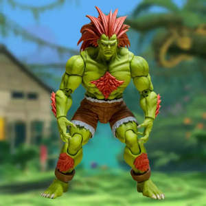 Ultra for Street Fighter II Collector Figurine New Plastic Model Toy Blanka for Kids Anime Accessory <b>Collection</b> <b>Box</b> Included - Product Image 2