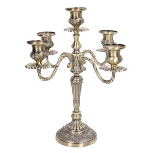 Classic Design Five Arm Black Coated <b>Candelabra</b> for Wedding Holidays Party Decoration Centerpieces Floor <b>Candelabra</b> - Product Image 2