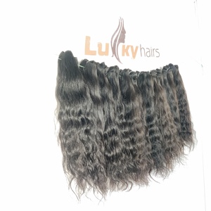 100% paquets de cheveux humains vierges indiens bruts couleur naturelle styles de vagues d'eau lâche profonde vendeurs d'extensions non transformées cheveux - Product Image 3