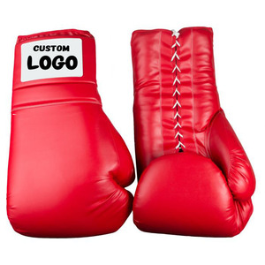 ถุงมือชกมวย MMA แบบปรับได้สำหรับมืออาชีพ, ถุงมือชกมวยแบบแฮนด์จับแน่นทนทาน - Product Image 1