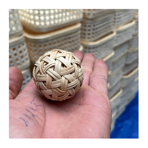 ลูกบอลหวายสำหรับตกแต่งงานฝีมือจากเวียดนามขายส่งผู้ส่งออกสินค้าจำนวนมากพร้อมราคาที่แข่งขันได้ - Product Image 1