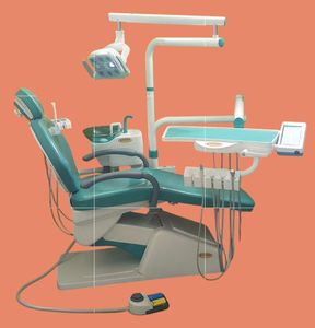 Unidad de Sillón Dental Eléctrico Moderno con Luz LED de Operación, Reposacabezas Ajustable, Sistema de Control Multifuncional para Dentistas, Plástico - Product Image 3