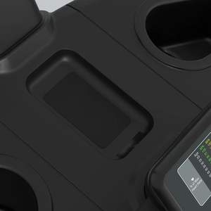 Pulse Fitness pour entraînement à faible impact, console à 7 touches tactiles, écran LCD, pliable, 20-25 km/h - Product Image 2