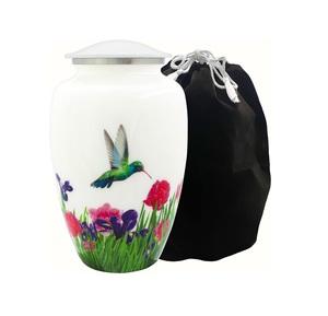 Urne funéraire en métal de qualité supérieure pour les cendres humaines - Product Image 1