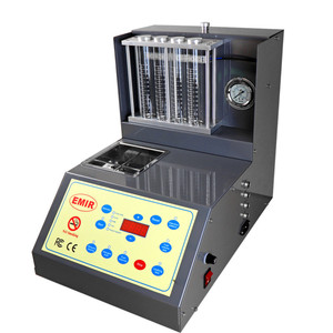 Limpiador y Probador Ultrasónico de Inyectores Automotrices de 4 Cilindros, 50W, 110V - Product Image 1