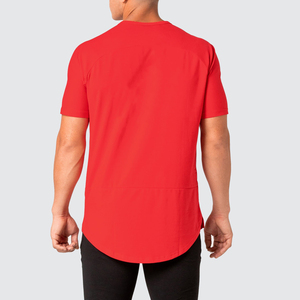 T-shirts surdimensionnés en coton pour hommes, coupe ample, tissu tricoté lourd, logo 3D personnalisé pour motif de sonnerie d'impression bouffante, vente en gros - Product Image 6