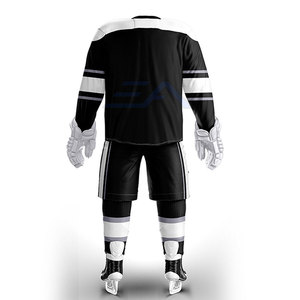 Diseña Tu Propio Uniforme de Hockey sobre Hielo Transpirable, Precio Bajo, Nueva Llegada en Diferentes Colores, 100% Poliéster - Product Image 3