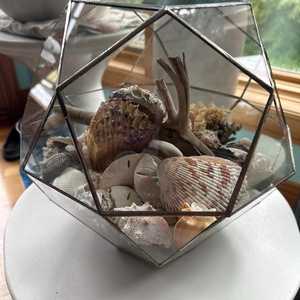 Simple lujo cristal joyería anillo caja venta al por mayor anillo COLLAR COLGANTE pulsera joyería anillo caja para compromiso vidrio Metal caja - Product Image 4