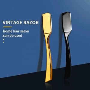 Rasoir de sécurité professionnel Kaamir Instruments KI-SR-63 à lame unique réutilisable en acier inoxydable de qualité supérieure pour le rasage du visage et du corps des hommes - Product Image 6