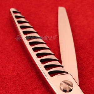 Ciseaux texturisants pour cheveux en acier inoxydable, ciseaux professionnels pour éclaircir les cheveux, pour la coupe de cheveux en salon, ciseaux texturisants pour cheveux - Product Image 6