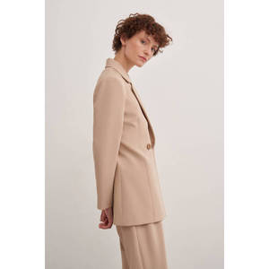 Chaqueta Blazer Cruzada Color Camel 5165111 - Product Image 3