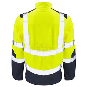 Chaqueta de Seguridad de Invierno con Capucha, Reflectante de Alta Visibilidad, Ligera, Transpirable, con Logotipo Frontal, Precio de Mayoreo - Product Image 2