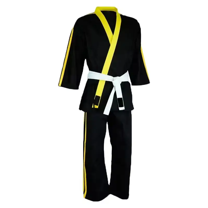 Judo-Pak Gi-Uniform Jiu Jitsu Gi Bjj Braziliaanse Martial Arts Wear Judo Karate Pakken Mannen Zwarte Fabricage
