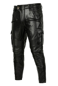 New Arrival SPORTSWORLD <b>Mens</b> Black Leather Trousers Motorbike Motorcycle <b>Jeans</b> <b>Biker</b> Cowhide Soft Pants Model SWG-MHO-0030 - Product Image 4