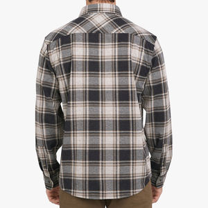 Offre Spéciale hommes chemise en flanelle coton décontracté à manches longues bouton Up col rabattu Streetwear chemise en flanelle pour les hommes - Product Image 2