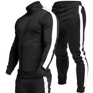 Uniforme scolaire, garçons, filles, fermeture à glissière, logo OEM, survêtements d'athlétisme personnalisés, tenues unisexes, ensemble 2 pièces de jogging et de fitness - Product Image 1