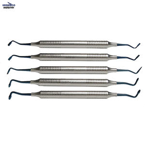 Instrumentos Dentales de Marca Personalizada para Compuesto y Amalgama, Plugs Lisos para Restauraciones, Polvo EMS, Acero Inoxidable, Aprobado por CE e ISO - Product Image 1