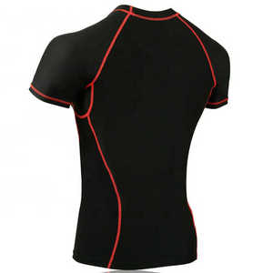 เสื้อรัดรูปแขนยาวแบบเรียบ BJJ เสื้อแนบเนื้อออกแบบเองได้เสื้อว่ายน้ำ - Product Image 2