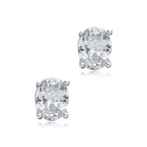 CZ Stone 5x7mm Baguette Rectángulo Stud Pendientes Turco Hecho a mano Venta al por mayor 925 Joyería de plata esterlina - Product Image 3