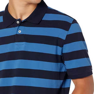 Alto rendimiento Nueva llegada Alta calidad Personalizado Producto caliente Hombres Polo profesional Camiseta Nuevo diseño con cuello vuelto - Product Image 3