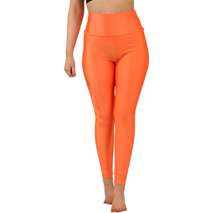 Pantalones atléticos de cintura alta Ajuste de compresión Bolsillos interiores Control de barriga Estiramiento Entrenamiento Yoga Legging Cintura media Técnica lavada - Product Image 1