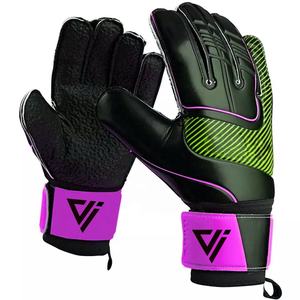 Nouveaux Gants de Gardien de But en Latex Allemand 2026, Coupe Négative Professionnelle 4mm, Sangle de Poignet Réglable, Légers, Logo Personnalisé, Unisexe - Product Image 1