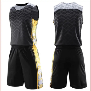 Uniformes de basket-ball réversibles personnalisés en gros respirants enfants et adultes tailles plus combinaisons de basket-ball sublimées pour jeunes - Product Image 5