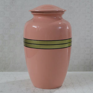 Nouvel arrivage Urne de crémation dans des styles attrayants pour les cendres humaines Urne de souvenir en métal fabriquée à la main en quantité en vrac par HHO - Product Image 6