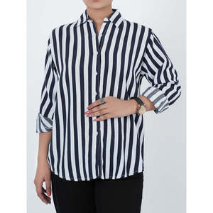 FAUVE Haut en tricot pour femme avec doublure en coton, coupe confortable - Product Image 2