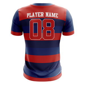 Custom Rugby Football Sportswear Breathable Uniforms Jerseys Sets for Adults-Wholesale Sublimation Printing Shirts - Product Image 2