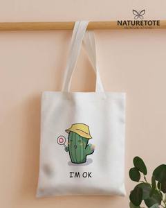 Sacs fourre-tout promotionnels en coton personnalisés avec poignées en ruban pour les salons professionnels, commande en gros, logo entièrement personnalisable, sacs de shopping - Product Image 4