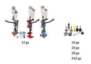 Oren Celik Makina 12 Ga 20 Ga Équipement de sertissage pour le rechargement de cartouches de munitions métalliques, 6X multifonctionnel, durable pour usage extérieur, modèle à 5 emplacements - Product Image 2