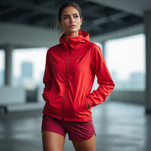 Conjuntos de pantalones cortos cortavientos para mujer, conjunto de chaquetas y pantalones cortos para lluvia, conjuntos de pantalones cortos cortavientos impermeables para mujer - Product Image 4