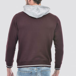 Sudadera con Capucha de Invierno para Hombre, 100% Algodón Ecológico de Buena Calidad, Diseño Moderno de Fábrica, Estilo Urbano Clásico - Product Image 4