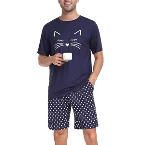 T-shirt et short pour garçons 100% coton Polyester Tissus confortables Summer Street Wear 2 pièces Hommes Twin Sets Respirant - Product Image 3