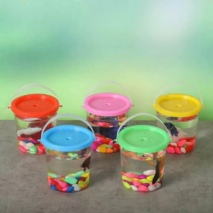 Mini gaiola acrílica para animais de estimação, mini aranha, exploradora natural, tigela transparente para peixes <span class=keywords><strong>betta</strong></span>, tigela de alimentação para peixes - Product Image 4