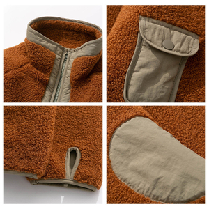 Vestes d'hiver décontractées en sherpa pour femmes, tendance, respirantes, séchage rapide, haute qualité, meilleur prix, vente en gros de vestes en sherpa - Product Image 3