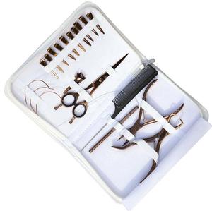 Ensemble d'outils professionnels pour extensions de cheveux en acier inoxydable multifonctionnel de haute qualité, ensemble de pinces de qualité supérieure pour usage commercial - Product Image 2