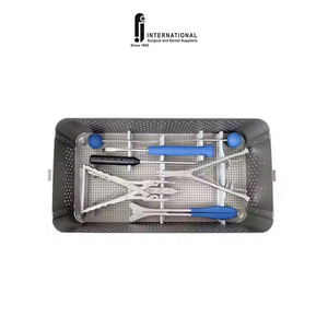 Kit Completo de Implantes Quirúrgicos Ortopédicos de Acero Inoxidable, Tornillo Pedicular para Columna Vertebral, Juego de Instrumentos Manuales Reutilizables para Cirugía de Columna - Product Image 2