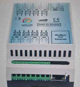 โมดูล IO พร้อมพอร์ตอินพุต/เอาต์พุตแบบอะนาล็อก 8 พอร์ต อินเทอร์เฟซ Modbus TCP อีเธอร์เน็ต 110V สำหรับอุปกรณ์อิเล็กทรอนิกส์ - Product Image 1