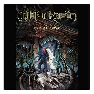 Calendario de Pared Jujutsu Kaisen 2025, Calendario de Mesa, Calendario de Oficina, Calendario de Papel para Exhibición, Promoción, Uso con Reloj - Product Image 2