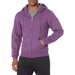 Sudaderas con capucha recortadas con etiqueta de goma gruesa holgada sin cuerda en Blanco polar 100 algodón Crop Heavyweight sudaderas con capucha y sudaderas para hombres - Product Image 5