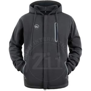 ผู้ผลิตเสื้อฮู้ดดี้ ผ้าฝ้าย 100% เสื้อฮู้ดดี้สตรีทแวร์ผู้ชาย ปักลาย ผ้าฟลีซ ออกแบบได้ตามต้องการ ทุกสี บริการ OEM - Product Image 1