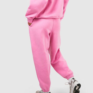 Conjunto de 2 Piezas Personalizable de Verano, Informal, Corte Regular, 100% Algodón, Sudadera con Capucha Vintage, Pantalones, Talla XL, para Mujer, Talla Grande - Product Image 3