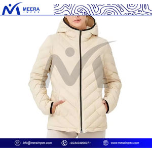 Hot Sales <b>Women</b> Winter Puffer Jacket High Quality Breathable Fabric Cotton Filling Padded <b>Parkas</b> Coat for Winter Wear - Product Image 2