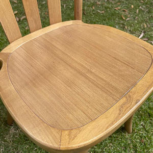 Chaise de salle à manger de villa moderne en bois de teck massif avec cadre en bois de teck massif de couleur naturelle et matériaux de haute qualité pour une utilisation en intérieur et en extérieur - Product Image 6