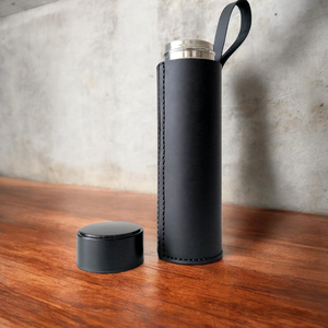 Sac de pique-nique en cuir véritable de haute qualité, vente en gros d'usine, nouveau design, housse isotherme portable pour bouteille de vin, tailles personnalisables - Product Image 3